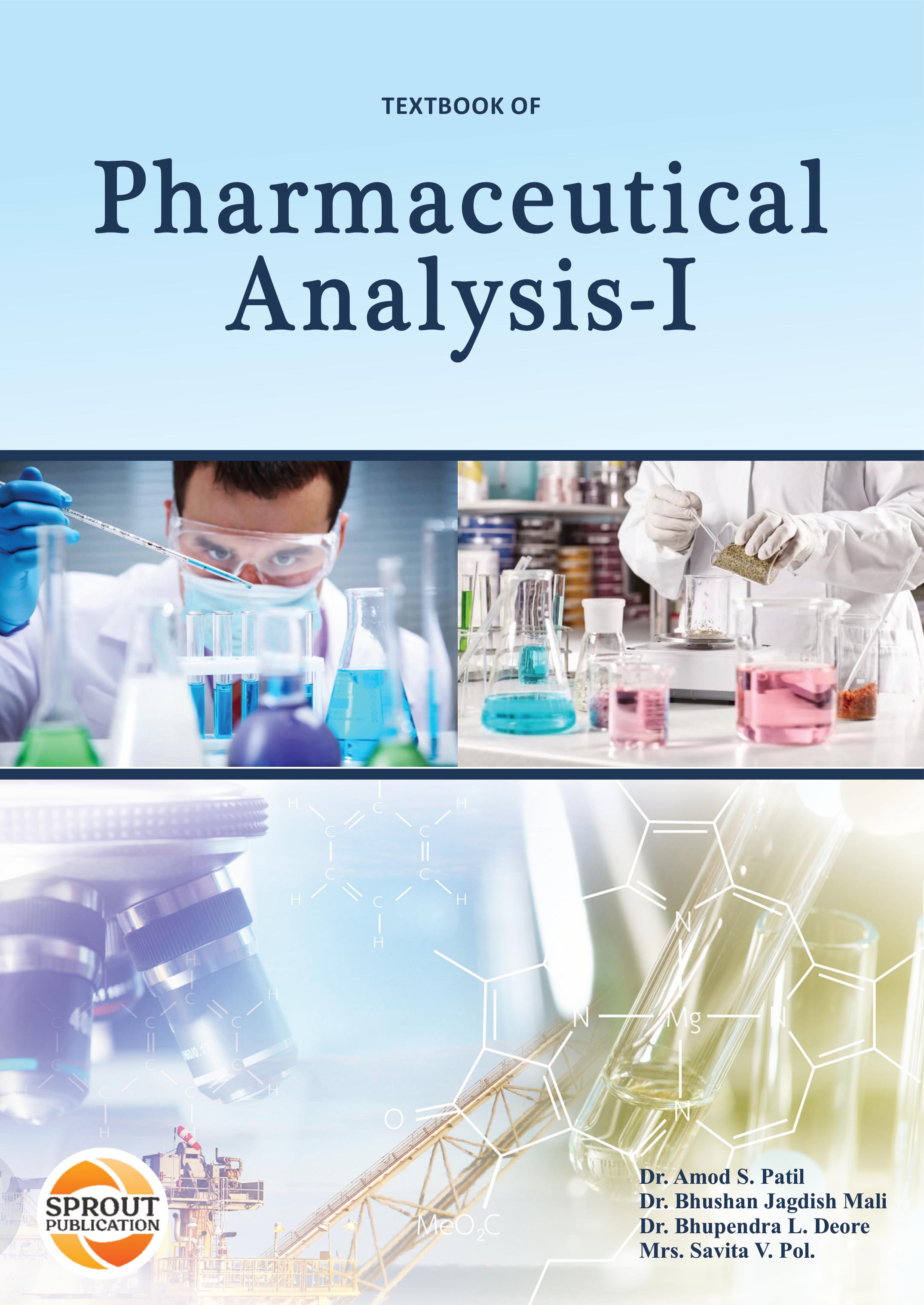  Pharmaceutical Analysis-I