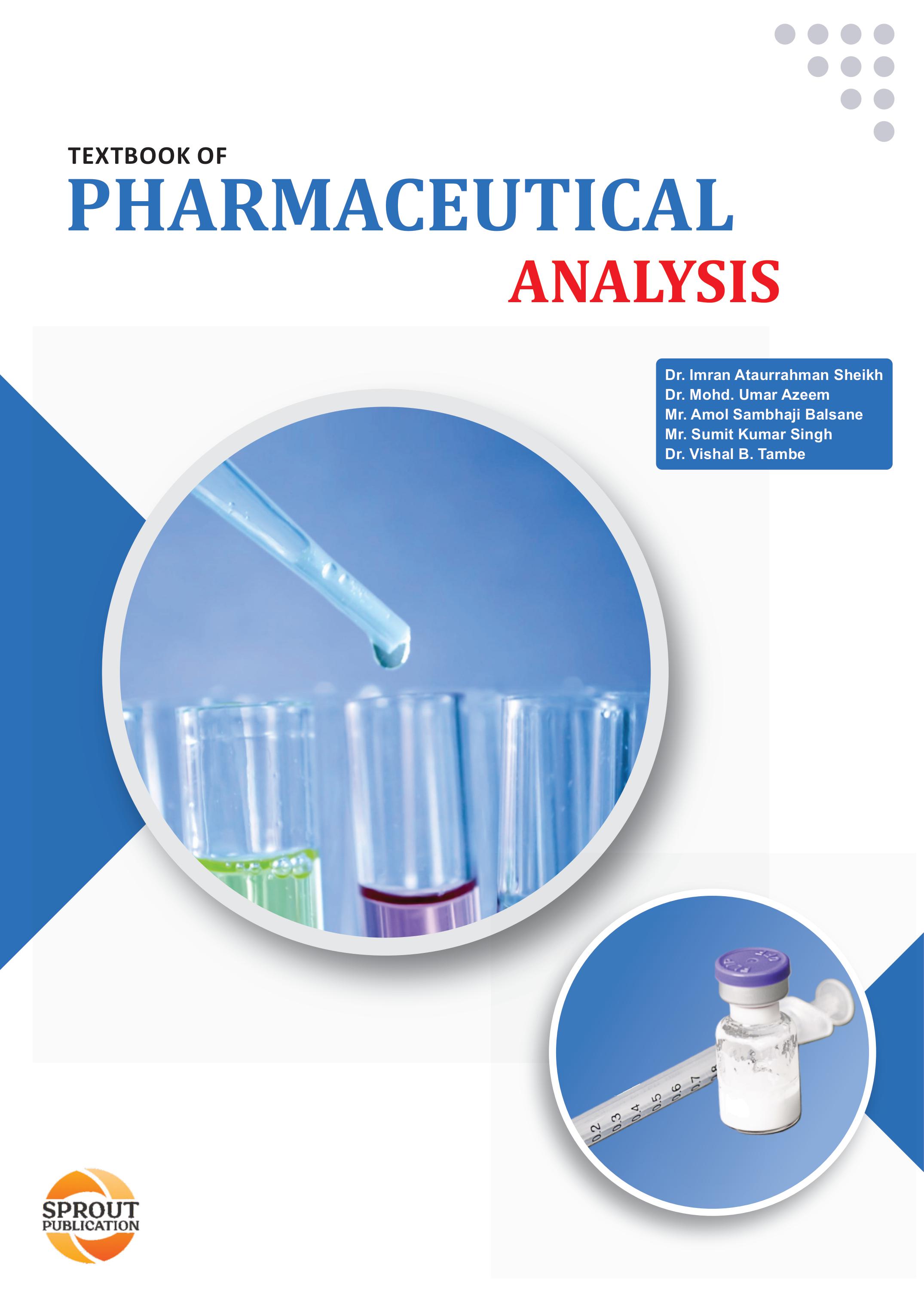  Pharmaceutical Analysis