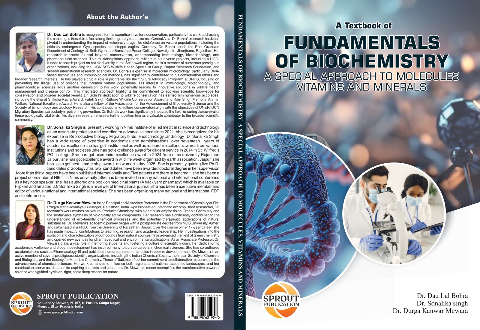 Fundamentals of Biochemistry: A Special Approach to Molecules, Vitamins and Minerals